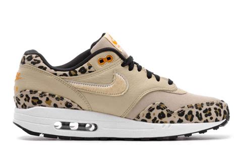 nike air max 1 leopard met hair|women's Nike with leopard swoosh.